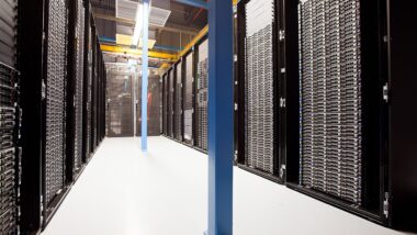 Serverraum der Wikimedia-Foundation