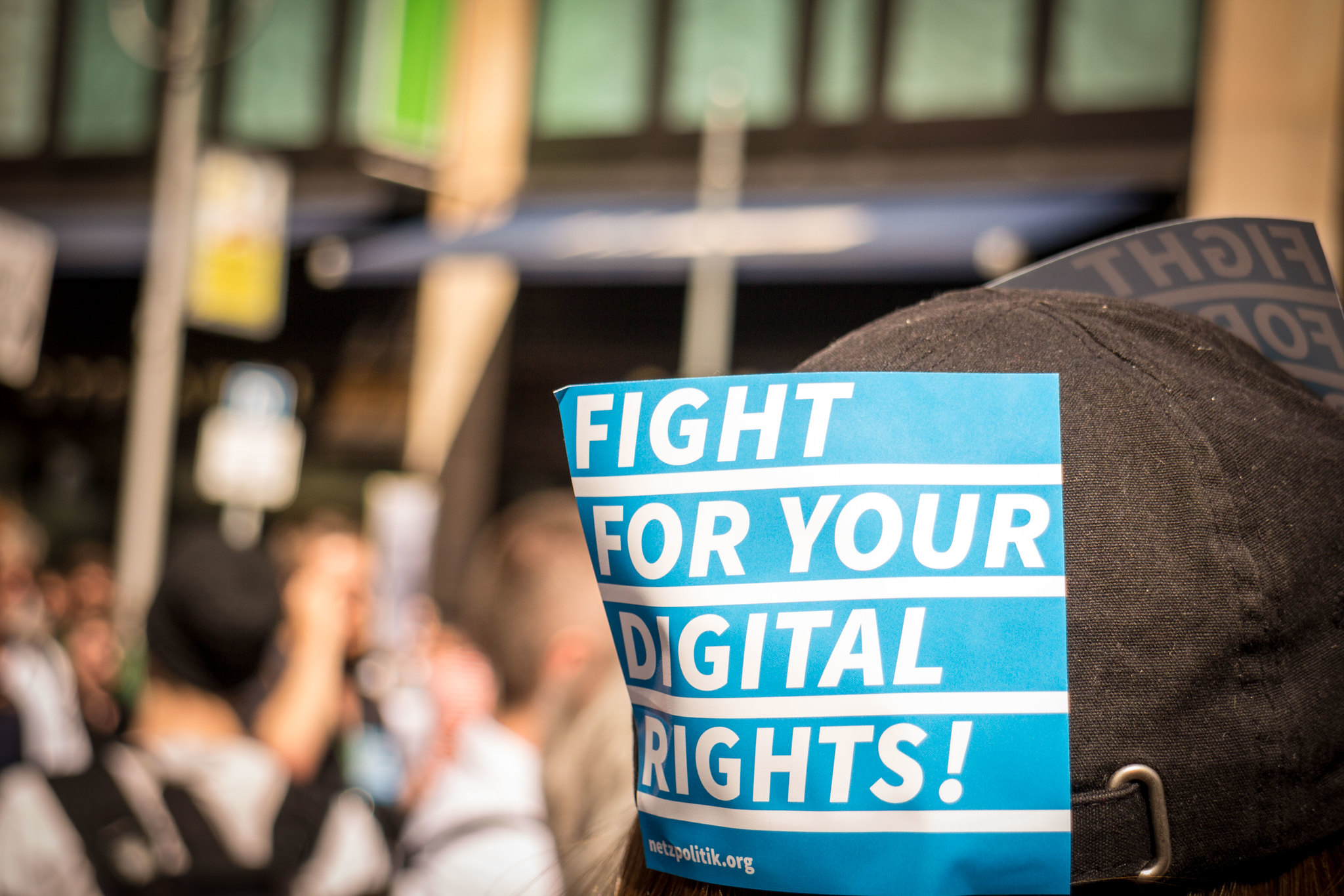Fight for your digital rights! (Sticker)