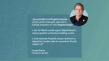 Doppelstrategie als Social-Media-Kachel.