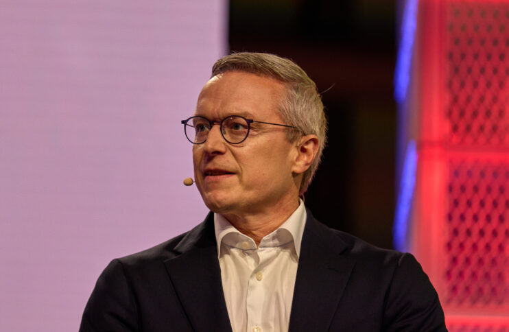 Karsten Wildberger spricht bei der re:publica 25 in Berlin.