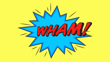 Comic mit "Wham!"