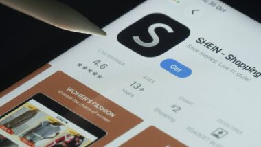 Die App Shein wird im App Store angezeigt.