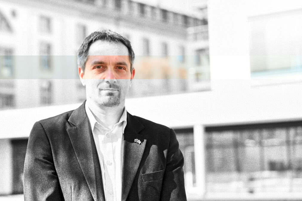 Ronald Hande, der innenpolitischer Sprecher der Fraktion der Linkspartei.