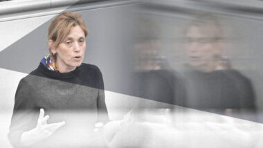 Karin Prien vor dem Bundestag