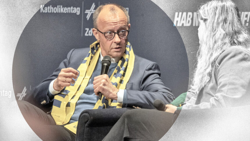Friedrich Merz auf dem Katholikentag
