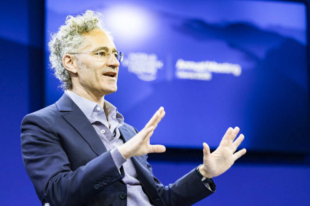 Alex Karp, CEO of Palantir, January 2026, Davos.
