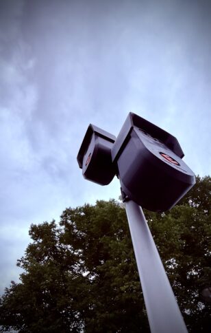 Eine falsche Kamera zur Kennzeichenauslese