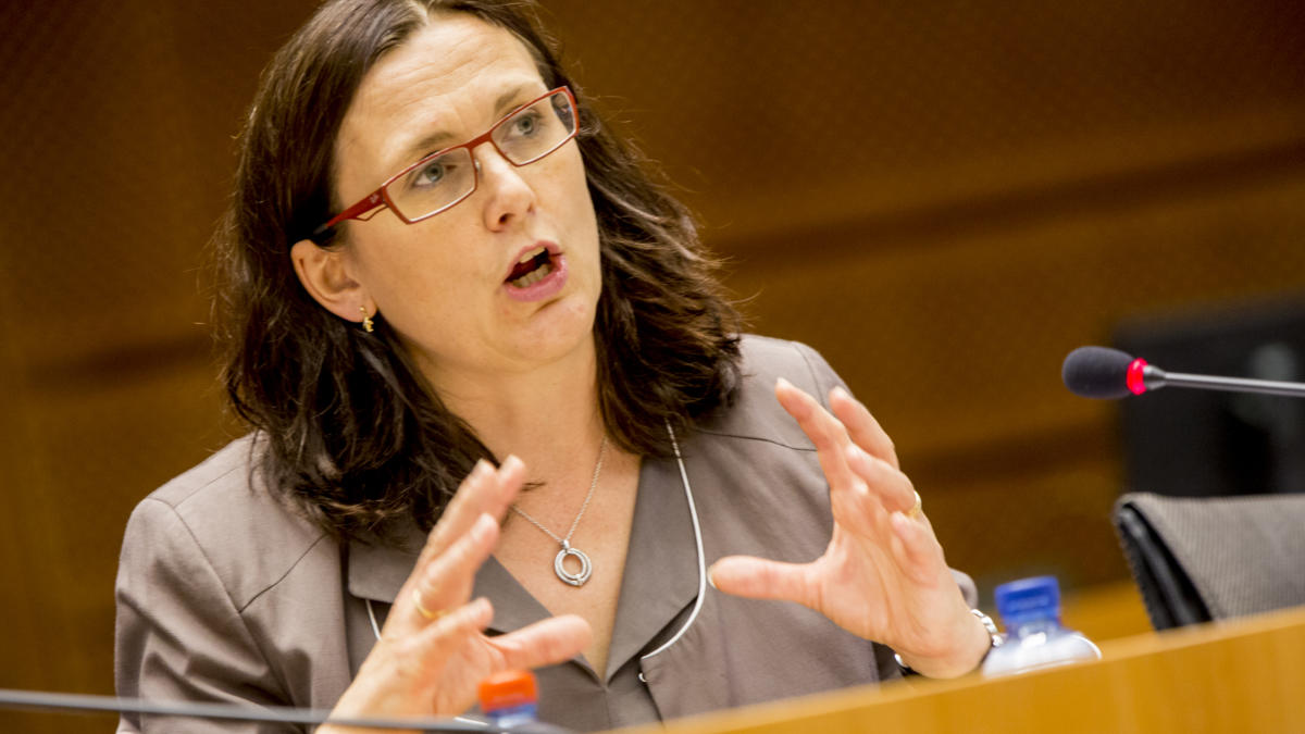 Hearing von Cecilia Malmström Das netzpolitisch Wichtige live