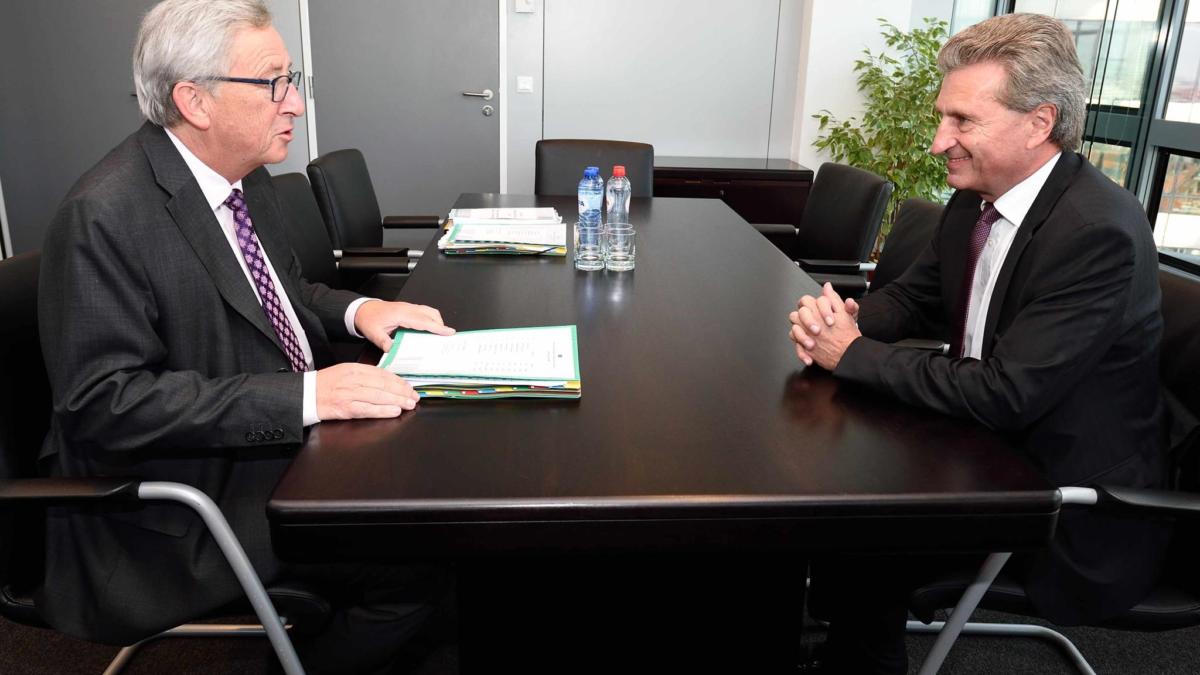 Designierte EUKommissare bestätigt, Oettinger wird das Digitale begleiten