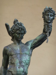 Perseus mit dem Haupt der Medusa. Bild: Jörg Bittner Unna. Lizenz: Creative Commons BY 3.0.