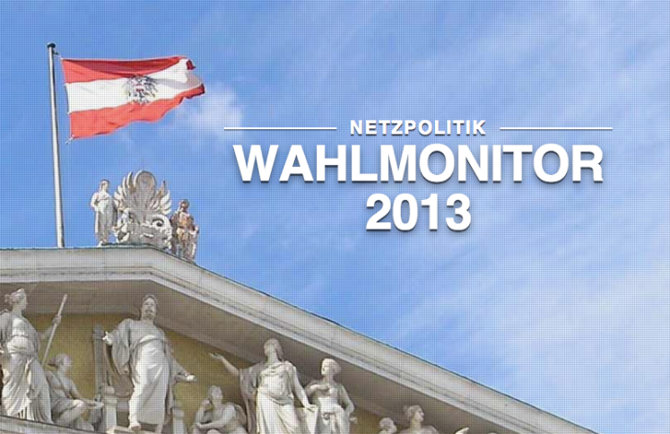 Wahlmonitor.at: Wahlprüfsteine der Netzpolitik