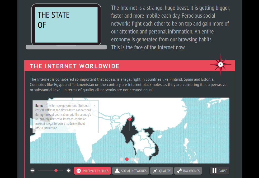 Animierte Infografik: State of the Internet 2011