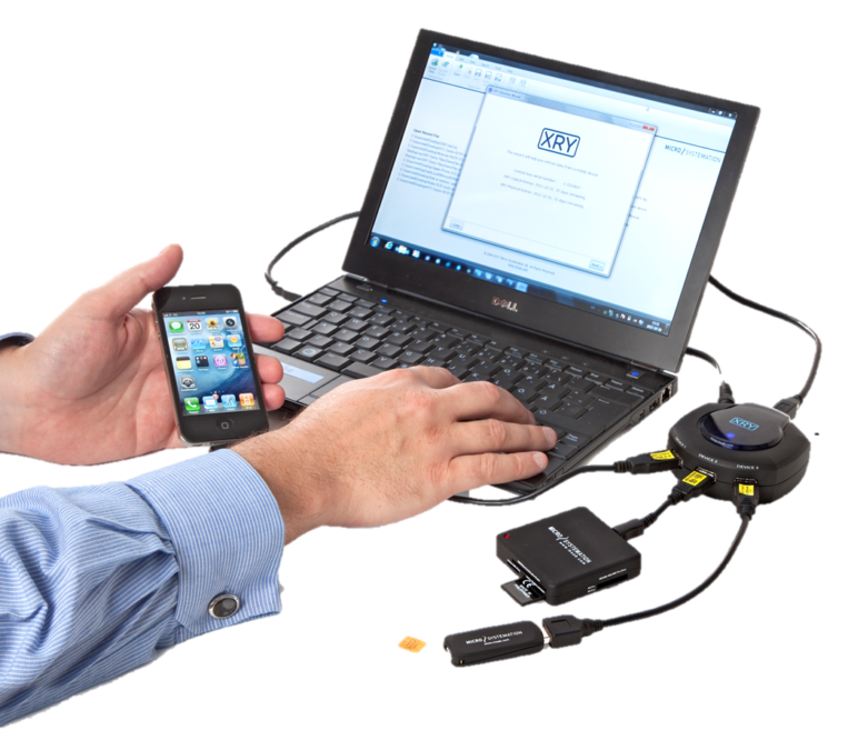 Gibt's auch beim LKA und der Polizei in Sachsen: Die Software XRY von Micro Systemation.