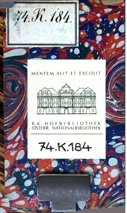 Cover der Erstausgabe von Goethes "Werther"