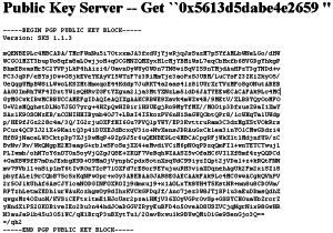 Ein PGP-Key