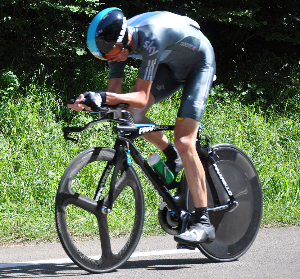 Radrennfahrer Chris Froome