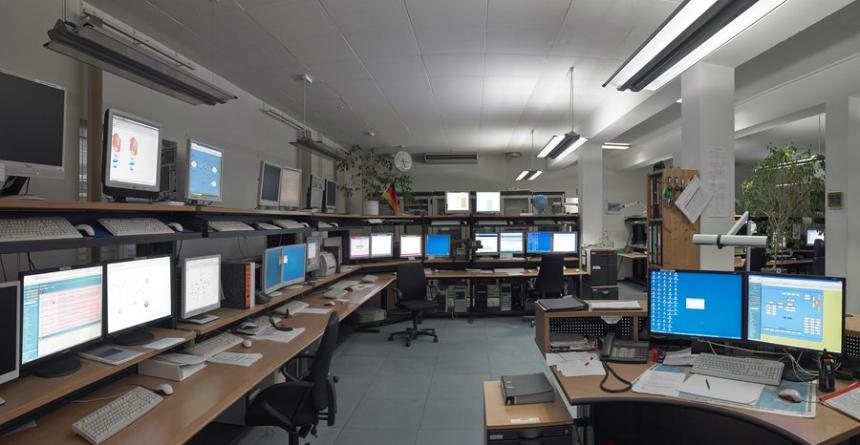 Hackerraum beim BND in der ehemaligen Zentrale in Pullach