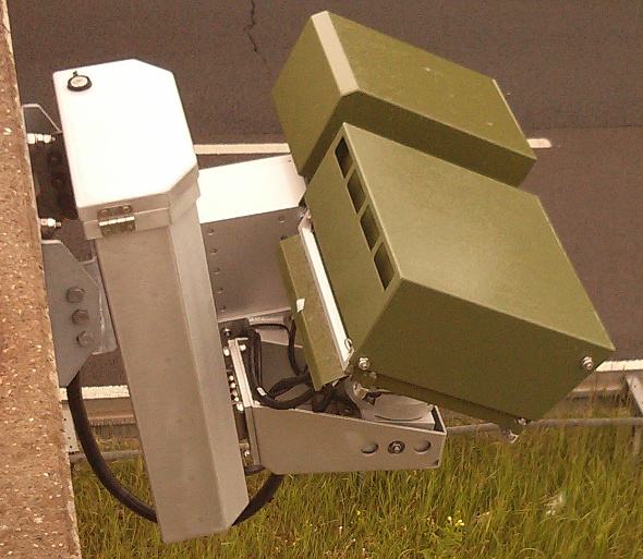KfZ-Kennzeichen-Scanner auf der A11, Höhe Prenden