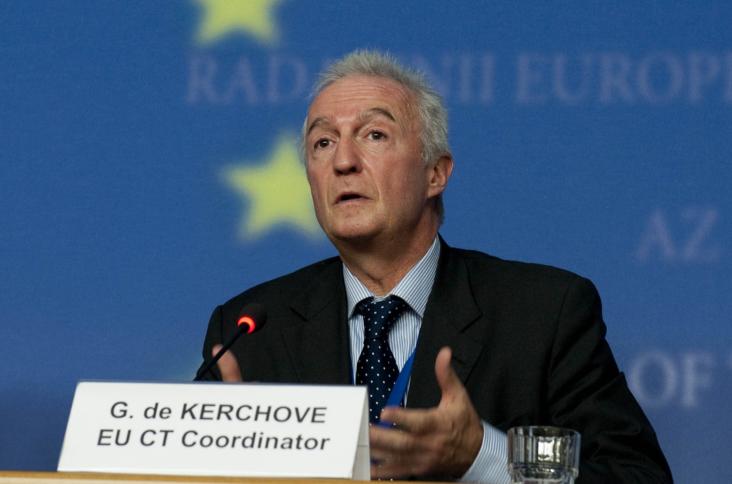 Gilles de Kerchove, der "Anti-Terror-Koordinator" der EU. Sein Daseinszweck besteht darin, möglichst weitgehende Gesetzesänderungen für mehr Überwachung auf den Weg zu bringen.