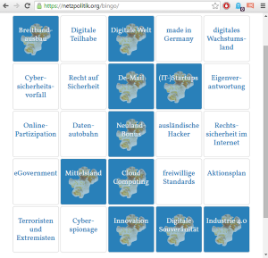 Alternative Gewinner-Bingokarte von @presroi