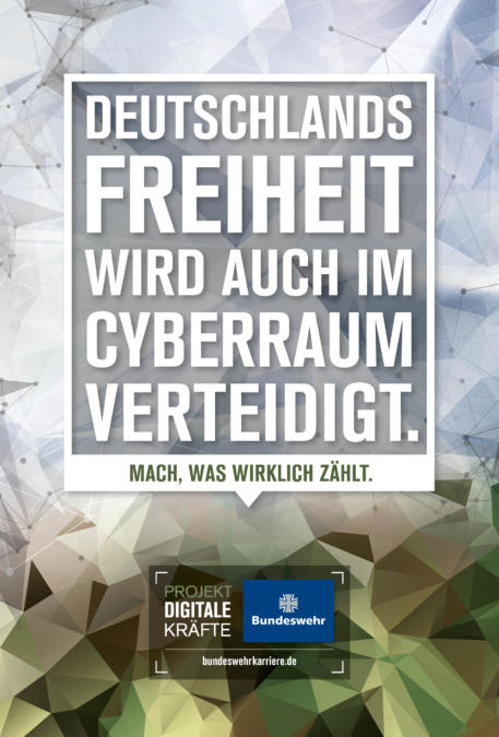 Motiv der Kampagne "Digitale Kräfte".