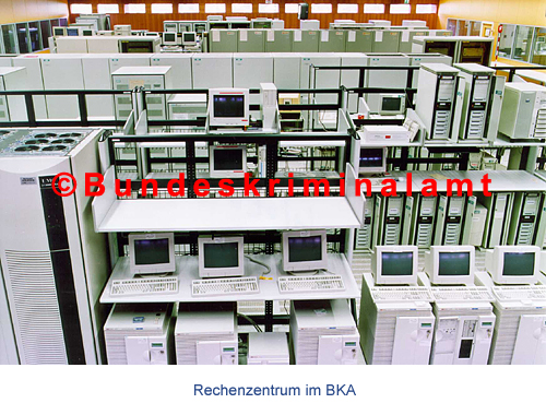 "Rechenzentrum beim BKA" (Bild: BKA).